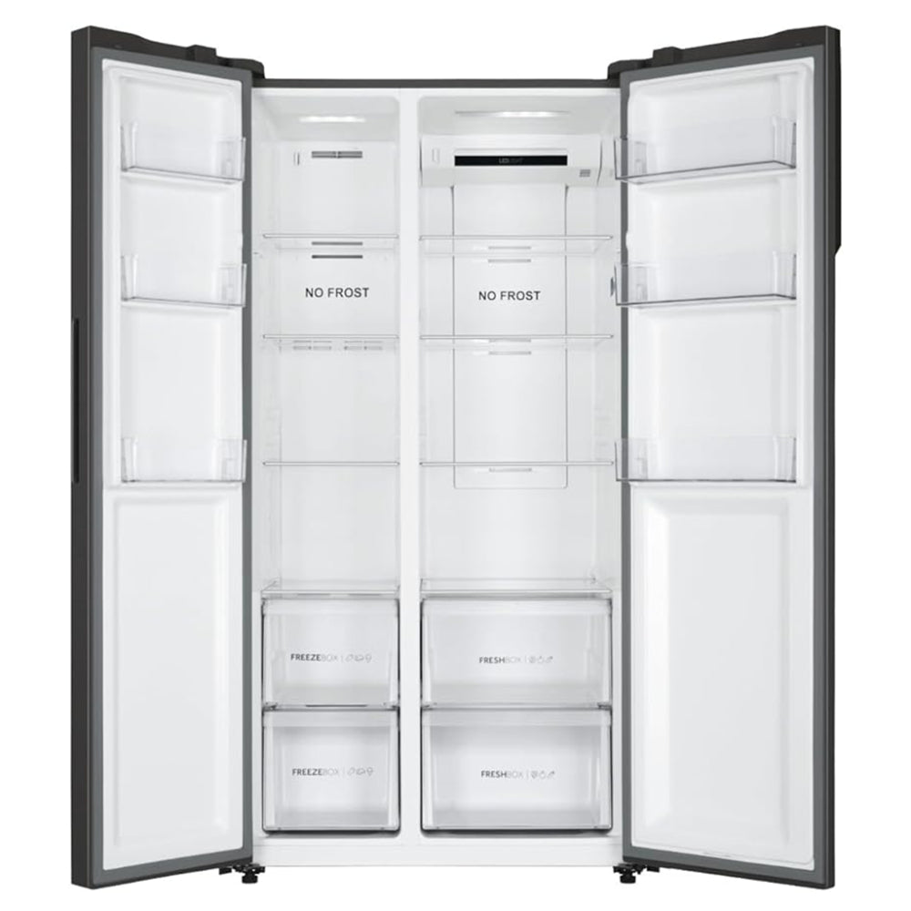 Haier Digital No Frost Refrigerator Inverter 541 Liters Black HRF-570SDBM. Haier Digital No Frost Refrigerator Inverter 541 Liters Black HRF-570SDBM.